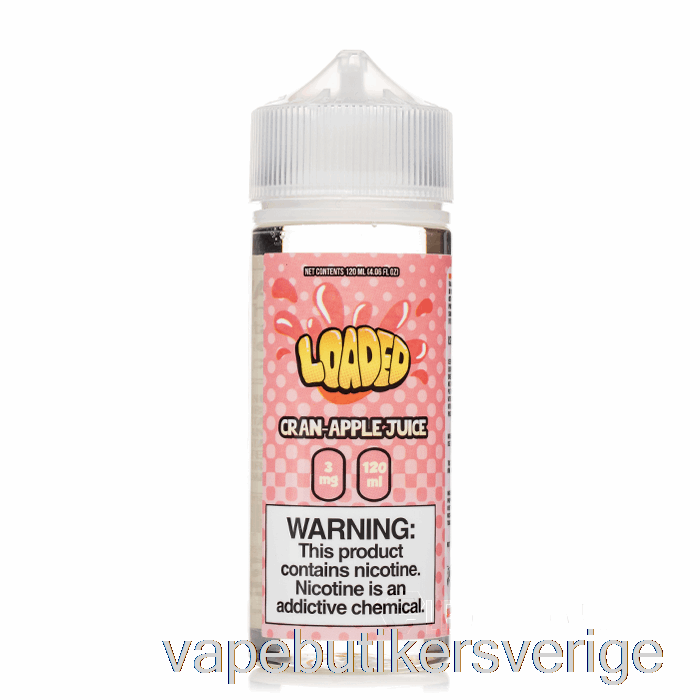 Vape Sverige Cran Apple - Laddad E-vätska - Hänsynslös - 120ml 0mg